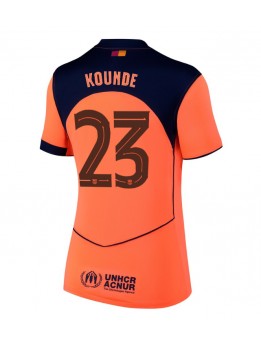 Billige Barcelona Jules Kounde #23 Tredjedrakt Dame 2025-26 Kortermet